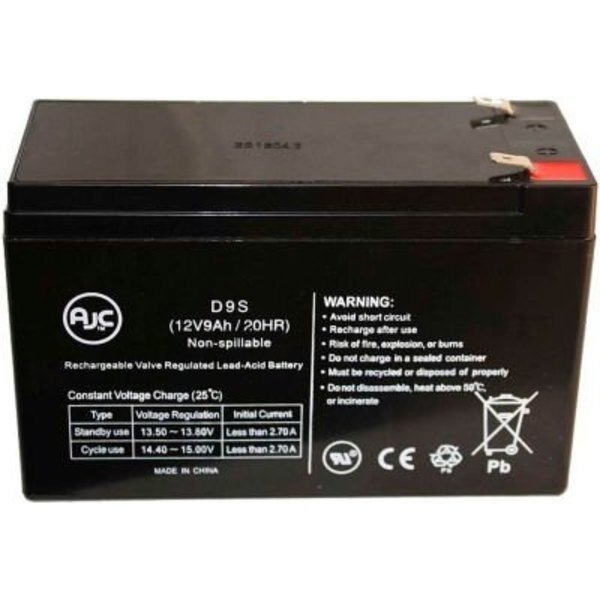 AJC¬Æ  Leoch LP12-8.5  Sealed Lead Acid - AGM - VRLA Battery, Battery Clerk, Mfr#: LEOCH-LP12-8.5